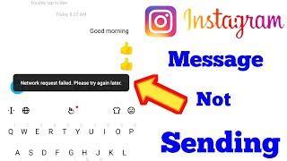 Fix Instagram network request failed please try again later | network request failed in instagram