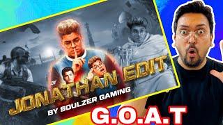 THE G.O.A.T JONATHAN JOURNEY EDIT BY SOULZER || MAYUR GAMING REACT