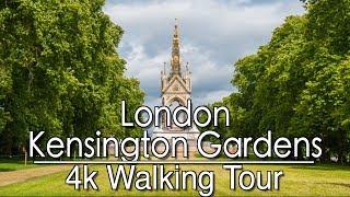 Walking from Earls Court To Kensington Gardens | 4k | Ambient Music