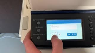 Xerox dc 2020 сброс ленты и печки. How to reset transfer belt.