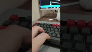 Red square keyrox classic gateron yellow