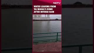 Taj Mahal News | Water Leaking From Taj Mahal's Dome After Intense Rain In Agra