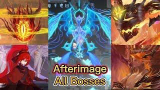 Afterimage ALL BOSSES (NO DAMAGE) + ENDINGS
