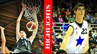 Robert Bobroczky 7'7 Foot Tall Basketball Highlights Mix