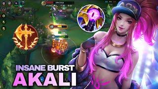 WILD RIDT AKALI : INSANE BURST DAMAGE | WILD RIFT AKALI BUILD & RUNES | WILD RIFT AKALI GUIDE