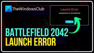 Fix Battlefield 2042 Launch Error 0xC0020015