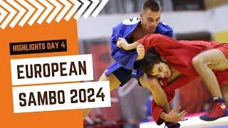 HIGHLIGHTS EUROPEAN SAMBO CHAMPIONSHIPS 2024 IN SERBIA DAY 4