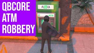 QBCore - ATM Robbery Script | Install and Showcase | FREE FiveM Script 2023
