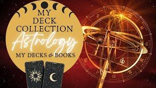 My Deck Collection Ep 1 | My Astrology Decks and Books | #MyAstrologydecks #MyAstrologyBooks