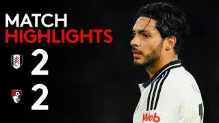 HIGHLIGHTS | Fulham 2-2 Bournemouth