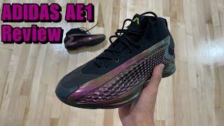 ADIDAS AE 1 FULL REVIEW! ANTHONY EDWARDS GOT THE BEST SHOE OUT RIGHT NOW?