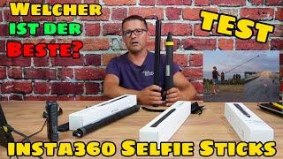 3 Meter Selfie Sticks im Test mit der insta360 X4