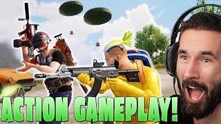 Legendary Squad Gameplay With Strong Enemies  PUBG MOBILE
