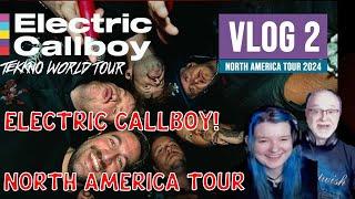 Dad&Daughter First Reaction to: Electric Callboy - NORTH AMERICA TOUR Vlog 2