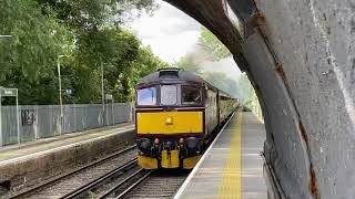 Class 33 + LNER Thompson Class B1 | 33025 + 61306 ‘Mayflower’ | Steam Dreams | Wraysbury | 10/08/21