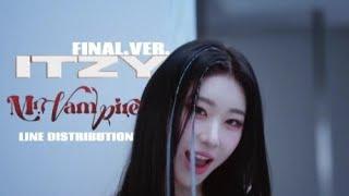 ITZY MR.VAMPIRE (FINAL.VER.) LINE DISTRIBUTION