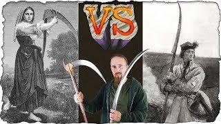 Scythes! -- Tool vs. Weapon? -- History -- Fantasy -- Functionality