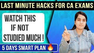 Last Minute EXAM HACKS For CA Nov Exams  To Increase 15-20 Marks Easily | CA Learners