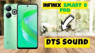 DTS Sound Infinix Smart 8 Pro || How to use DTS sound || DTS sound settings