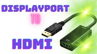 Переходник с DisplayPort на HDMI с AliExpress