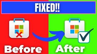 How to Fix Microsoft Store Not Working | Fix Microsoft store not opening in Windows 10