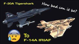 ️ Grinding F-14A IRAF ||Air Noob w.a Premium F-20A||  Can I do it