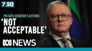 Albanese says Senator Payman's actions are 'not acceptable' | 7.30