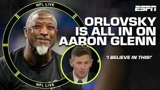 Aaron Glenn hired as next head coach of the NY Jets  Dan Orlovsky BELIEVES in the choice | NFL Live