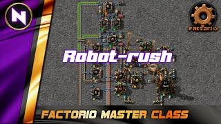 Robo Rush; Because Robot abuse should not be delayed | Factorio Tutorial/Guide/How-to