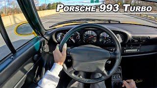 1997 Porsche 993 Turbo - The Last Boosted Air Cooled 911 (POV Binaural Audio)