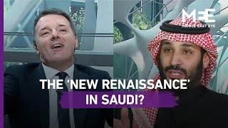 Italian politician Matteo Renzi under fire for calling Saudi Arabia place for ‘new Renaissance’