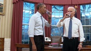 President Obama & Vice President Biden Show Us How They Move