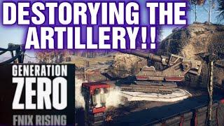 GENERATION ZERO DESTROYING THE FNIX CANNON AND THE EVOLVED ONE !!!