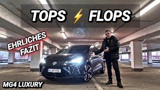 Ehrliches Fazit zum China Elektroauto! MG4 TOPS & FLOPS