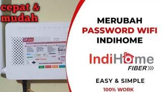 TERBARU‼️CARA GANTI PASSWORD WIFI INDIHOME || MODEM HUAWEI