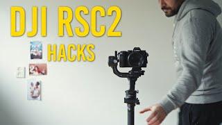 DJI Ronin SC2 Hacks that will make your life easier