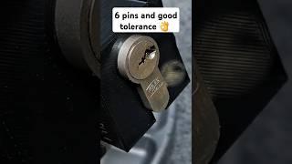 Door lock open without key #lockpicking #locksport #diy #open #asmr #tools #security #puzzle #short