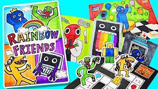 Roblox Rainbow Friends 7 Game Books (STORY + DIY)