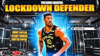 This NEW 6'7 LOCKDOWN BUILD is A MONSTER in NBA 2K25BEST BUILD 2K25