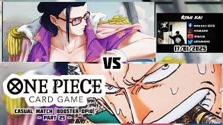 One Piece Card Game Casual Match Booster OP10 (Part 25) - Smoker/Tashigi vs Smoker