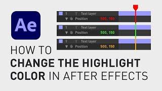 How to change the color theme in After Effects