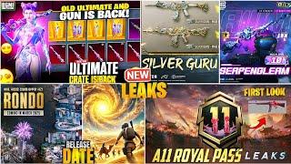 OMG  NEW SERPENGLEM AWM IS BACK|NEW SILVER GURU M416| NEW 3.7 UPDATE A11 ROYALE PASSPUBGM/BGMI