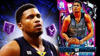 DARK MATTER RUDY GAY IS A LEGIT TOP 3 SG IN NBA 2K24 MyTEAM!!