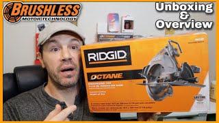 Best Cordless Circular Saw! RIDGID Octane Brushless 18V Circular Saw Unboxing And Overview!