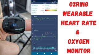 Wellue O2Ring Wearable Heart Rate And Oxygen Monitor