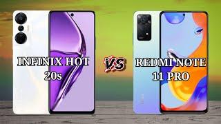 Infinix Hot 20s vs Xiaomi Redmi Note 11 Pro | Feature and Specs comparison #infinix #xiaomi