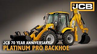 The JCB Platinum Pro Backhoe Loader | 70 Year Anniversary Edition