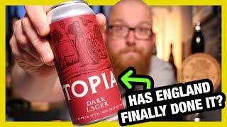 Utopian Dark Lager [British Vienna Lager / Dunkel Craft Beer Review]