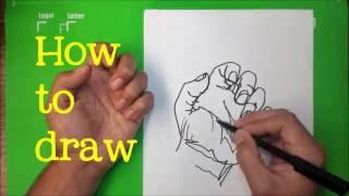 Contour line drawing - How to Draw - Jasey Crowl