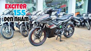 Giá Xe Exciter 155 2021 Đen Nhám Mới Nhất Tại Đại Lý | Yamaha Exciter 155 Vva Matte Black | Quang Ya